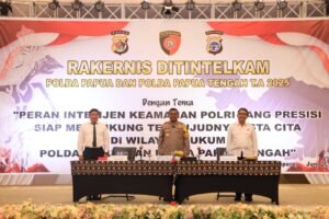 Buka Rakernis Fungsi Intelkam, Kapolda Papua : Jaga dan Tingkatkan Profesionalisme Intelijen