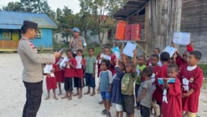 Program si-ipar operasi rasaka cartenz 2025 hadir demi masa depan generasi emas papua mendidik & membina anak-anak di kota oksibil kab. pegunungan bintang