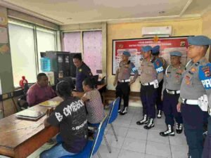 Bid Propam Polda Papua Kembali Lakukan Pengawasan Pelayanan Publik di Wilkum Polda Papua