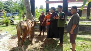 Maknai Iduladha 1446 H, Kapolda Kalteng Sumbang Seekor Sapi untuk Kurban PWI