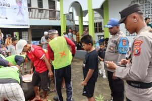 Polres Asmat Amankan Jalannya Sholat Idul Adha 1446 H