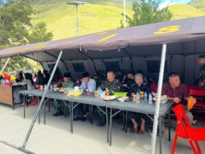 Dalam Rangka Hari Raya Idul Adha, Polres Lanny Jaya Polda Papua Gelar Silaturahmi serta Makan Siang Bersama