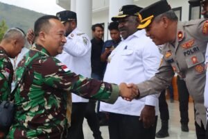 Danrem 172/PWY Resmikan Fasilitas Air Bersih dan MCK di Lanny Jaya, Wujud sinergi TNI-POLRI dan Pemda dukung Pembangunan Daerah