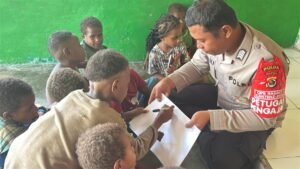 Hadirkan Semangat Belajar Membaca dan Berhitung Dalam Polisi Pi Ajar