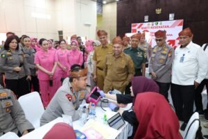 Polda Riau Gelar Bakti Kesehatan Dalam rangka Menyambut HUT Bhayangkara ke-79,