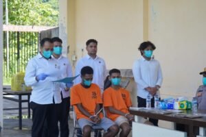 Polda Papua Barat Musnahkan Barang Bukti Ganja dengan Berat 112,4 gram