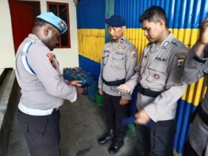 Bid Propam Polda Papua Laksanakan Sidak Kesiapsiagaan Personel Jaga di Sejumlah Pos Menjelang Hari Bhayangkara ke-79