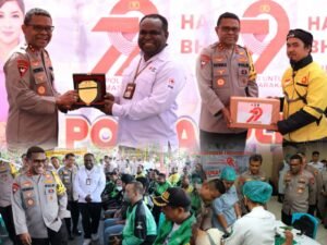 Kapolda Papua Hadiri Puncak Bakti Kesehatan Polri: Wujud Nyata Polri Peduli Kesehatan Masyarakat