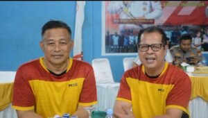 Dalam Rangka Memeriahkan HUT Bhayangkara Yang Ke-79, Ketua PBSI Kota Jayapura Beri Apresiasi