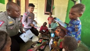 Si Ipar Wujudkan Harapan Anak Tidak Sekolah di Distrik Dekai