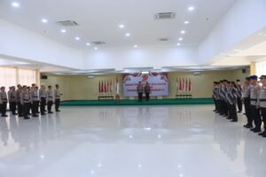 Wakapolda Papua Pimpin Upacara Pencucian Panji-Panji Polri “Tribrata” Tahun 2025