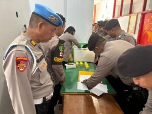 Deteksi Dini Narkoba, Polda Papua Gelar Pemeriksaan Urine Personel di Lingkungan Mako Lama