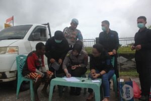Polres Boven Digoel Gelar Bakti Kesehatan bagi Sopir dan Warga Jelang Hari Bhayangkara ke-79