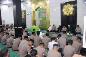 Doa dan Dzikir HUT Bhayangkara Ke-79 Polda Sulteng Menghadirkan Ustad Das’ad Latif