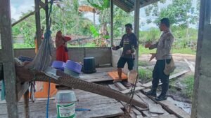 Polsek Bomberay Dukung Pengembangan UMKM Sagu Lokal Demi Ketahanan Ekonomi Masyarakat