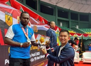 Personel Sat Brimob Polda Papua Raih Medali Perak di Kejuaraan Karate Kapolri Cup 2025