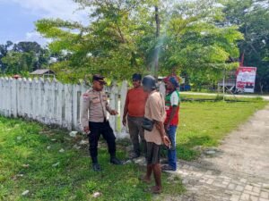 Polsek Muara Tami Sambangi Kampung Mosso, Perkuat Sinergi dan Edukasi Kamtibmas di Perbatasan RI–PNG