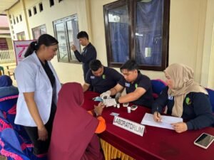 Polres Merauke Gelar Bakti Kesehatan di Polsek Jagebob Dalam Rangka HUT Bhayangkara Ke-79