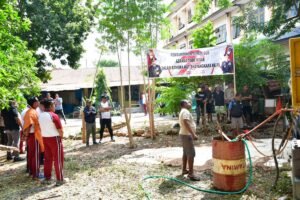 Wujud Kepedulian Polri Dalam Hut Bhayangkara ke-79, Polda NTT Bangun Sumur Bor untuk Warga Asrama Tode Kisar