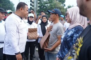 Antusias warga Bandung Kunjungi Pelayanan Publik Gratis di Car Free Day Dago Bandung