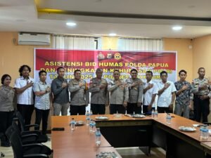 Polres Jayapura Terima Kunjungan Bid Humas Polda Papua, Dorong Peningkatan Profesionalisme Kehumasan
