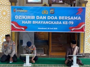 Polda Papua Barat Gelar Doa Bersama Sambut Hari Bhayangkara ke-79
