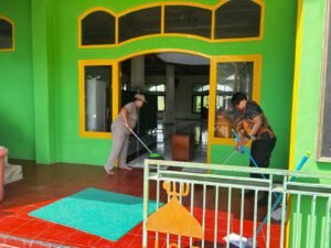 Bakti Religi Rolog Polda Papua di Masjid Al-Isra, Wujud Kepedulian Menyambut Hari Bhayangkara ke-79