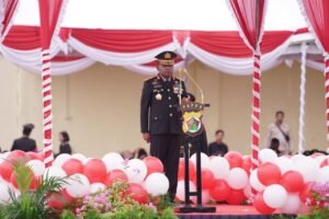 Kapolda Papua Pimpin Upacara Parade Hari Bhayangkara Ke-79, Tegaskan Komitmen Polri Dalam Profesionalisme dan Pelayanan Prima