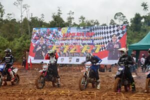 Kapolres Boven Digoel resmi buka kejuaraan Grasstrack dan Motor Cross dalam rangka Hari Bhayangkara ke 79