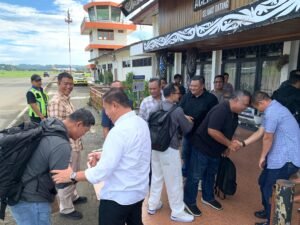 Tim Audit Itwasum Polri Tiba di Manokwari, Disambut Wakapolda dan Pejabat Utama Polda Papua Barat