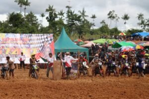 Kejuaraan Grasstrack Hari Bhayangkara ke 79 Di Polres Boven Digoel Sukses Dilaksanakan