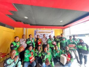 Polantas Menyapa Komunitas Gojek: Bangun Kesadaran Lalu Lintas dari Jalanan