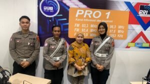 Ditlantas Polda Papua dan RRI Pro 1 Bersinergi Hadirkan Informasi Lalu Lintas Real Time