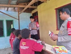 Polri Membuka Kelas Ceria untuk Anak-Anak yang Tidak Bersekolah