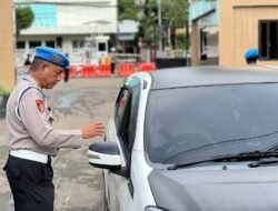 Bid Propam Polda Papua Gelar Ops Gaktibplin Pemeriksaan Kendaraan Anggota Di Mako Polda Papua