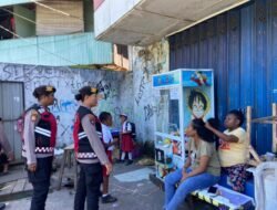 Tim Anggrek Hitam Polwan Ditsamapta Polda Papua Gelar Patroli Dialogis di Jayapura Utara