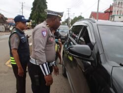 Operasi Patuh Cartenz 2025 kembali digelar oleh Satuan Lalu Lintas Polres Merauke, 70 Kendaraan Terjaring Razia