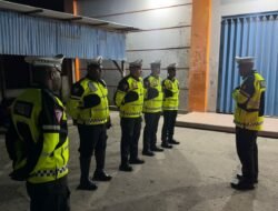 Blue Light Patrol PJR Polda Papua Barat Cegah Aksi Balap Liar di Manokwari