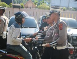 Razia Hari Kedelapan Operasi Patuh Cartenz 2025, Fokuskan Penindakan Terhadap Pelanggar Roda Dua