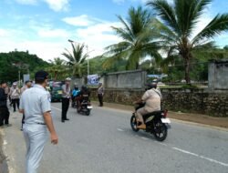 Hari Kesembilan Operasi Patuh Cartenz 2025, Polda Papua dan Polresta Jayapura Kota Gelar Razia Gabungan di Entrop