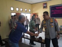 Kapolda Papua Barat Tinjau Lahan Jagung Pakan dan Tatap Muka dengan Kelompok Tani di Distrik Prafi