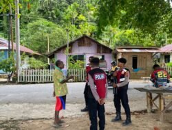 Jaga Kamtibmas di Kabupaten Sarmi, Sat Samapta Polres Sarmi Intensifkan Patroli Rutin