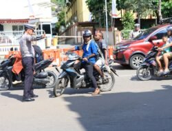 Hari ke-12 Operasi Patuh Cartenz, 43 Kendaraan Ditilang di Depan Mapolda Papua