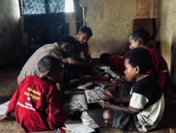 Subsatgas SI-IPAR Rasaka Cartenz selalu berupaya dalam memberikan Pembelajaran kepada Anak-anak yg berada di Distrik Kenyam, kab.Nduga