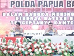Gelar Operasional Polda Papua Barat Kapolda Apresiasi Strategi Penanganan Kasus Dan Program Ketahanan Pangan