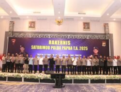 Dalam Rangka Penanggulangan Keamanan Tinggi, SatBrimob Gelar Rakernis