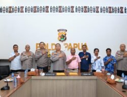 Polda Papua dan Komnas HAM RI Wilayah Papua Jalin Koordinasi Jelang PSU 2025