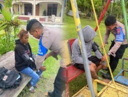 Satgas Keladi Sagu Polres Jayapura Laksanakan Pelayanan Kesehatan Keliling di Kampung Waibron