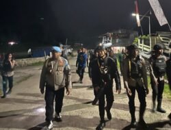 Polres Tolikara Laksanakan Patroli Malam Hari Cegah Gangguan Kamtibmas di Kota Karubaga dan Sekitarnya