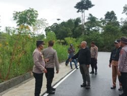 Kapolres Manokwari Selatan dan PJU Cek Lokasi Lahan Jagung, Pantau Potensi Pertanian